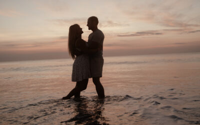 Sunrise Couples Session at Flagler Beach, Florida | Sweet June Photography